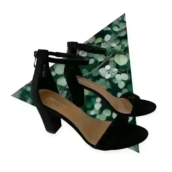 Top Moda Women's Hannah 1 Platform Chunky Heel Size 10 - Picture 2 of 8